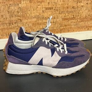 New Balance WS327HN1 Women's Purple White Casual Sneakers Size 8